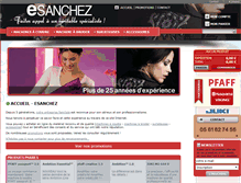 Tablet Screenshot of esanchez.fr